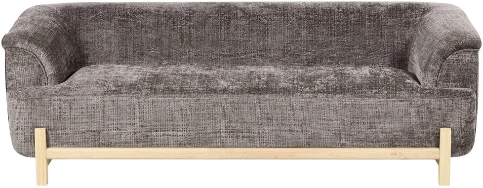 Sofa Beliani 5 vietų svetainės baldų komplektas ALNOR, šenilinis, rudas