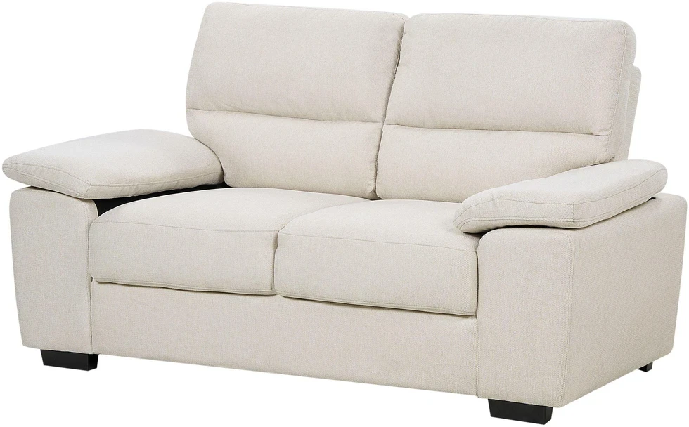 Sofa Beliani 5 vietų svetainės baldų komplektas VOGAR šviesiai smėlio spalvos