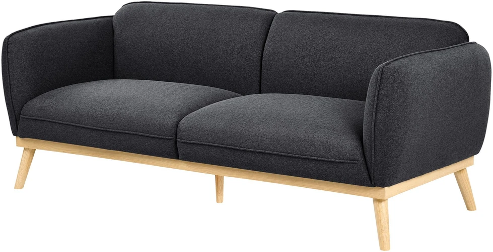 Sofa Beliani 5 vietų svetainės baldų komplektas LJUNG, juodas