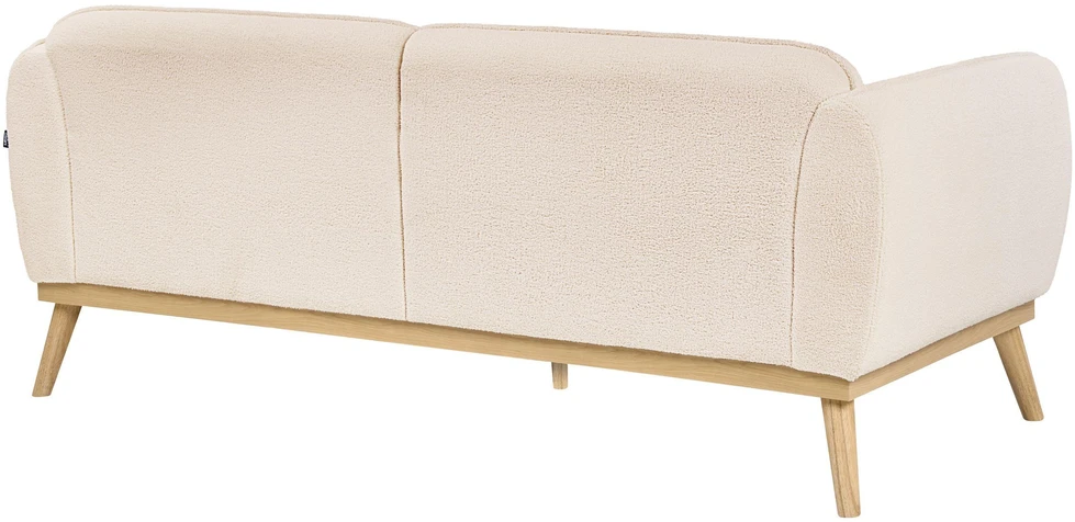 Sofa Beliani 5 vietų svetainės baldų komplektas LJUNG, boucle audinys, šviesiai smėlio spalvos