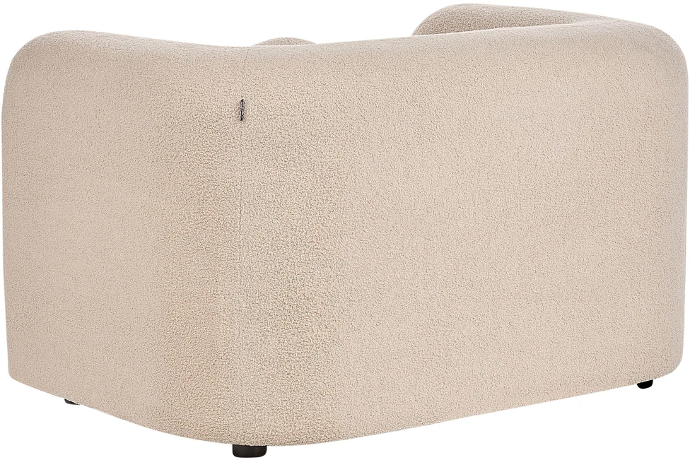 Sofa Beliani 5 vietų svetainės baldų komplektas LEIREN, buklė audinys, smėlio spalvos
