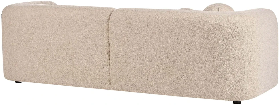 Sofa Beliani 5 vietų svetainės baldų komplektas LEIREN, buklė audinys, smėlio spalvos