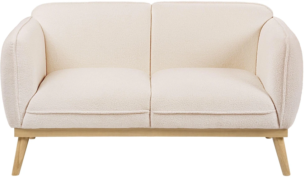 Sofa Beliani 5 vietų svetainės baldų komplektas LJUNG, boucle audinys, šviesiai smėlio spalvos