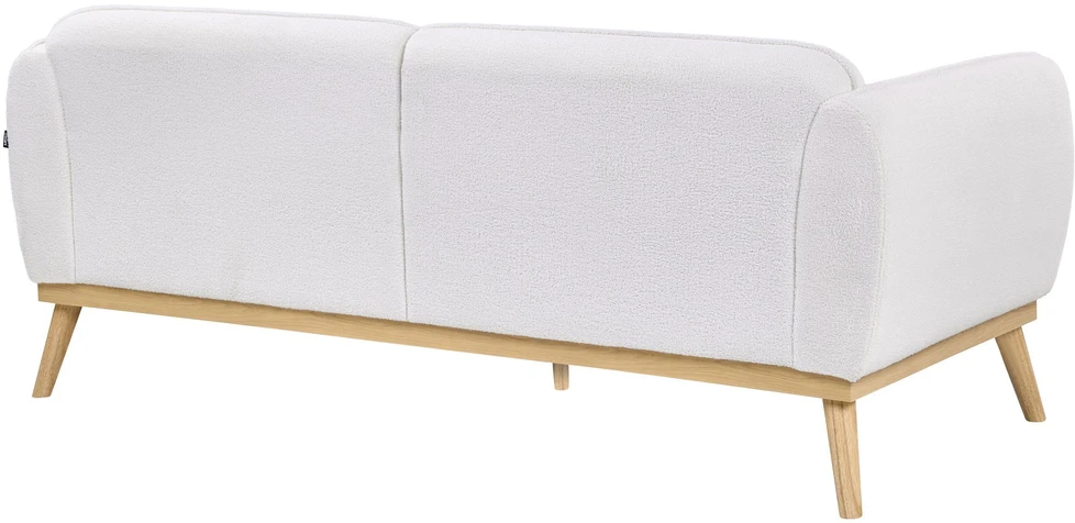 Sofa Beliani 5 vietų svetainės baldų komplektas LJUNG, baltas boucle audinys