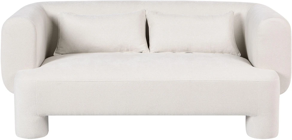 Sofa Beliani 6 asmenų svetainės baldų komplektas HOGBO baltas