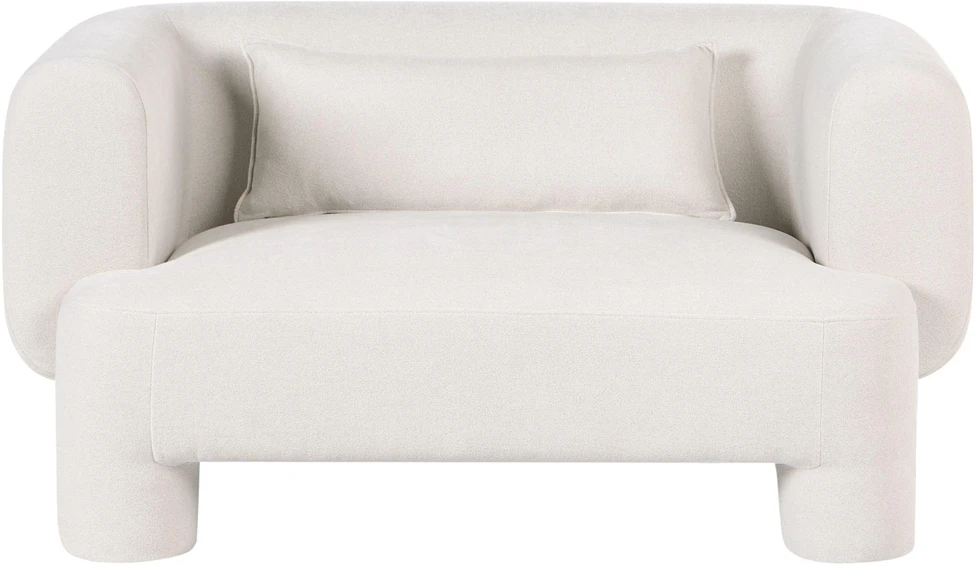 Sofa Beliani 6 asmenų svetainės baldų komplektas HOGBO baltas