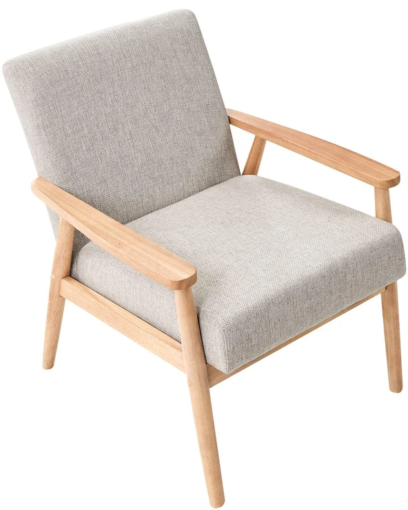 Sofa Beliani 6 asmenų svetainės baldų komplektas ESRUM šviesiai rudas / pilkas