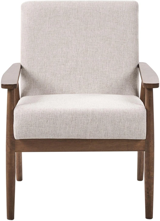 Sofa Beliani 6 asmenų svetainės baldų komplektas ESRUM tamsiai ruda / smėlio spalvos