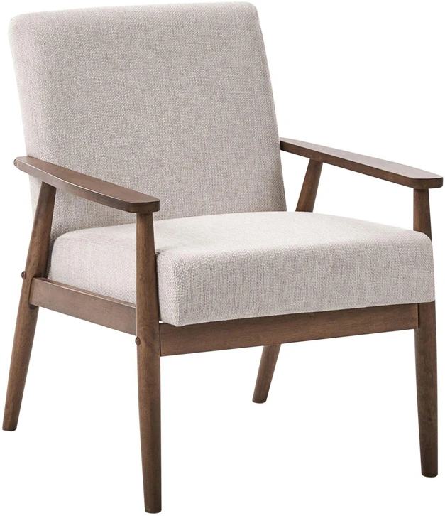 Sofa Beliani 6 asmenų svetainės baldų komplektas ESRUM tamsiai ruda / smėlio spalvos