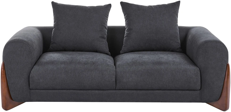 Sofa Beliani 6 vietų poilsio baldų komplektas VINLIDEN, juodas