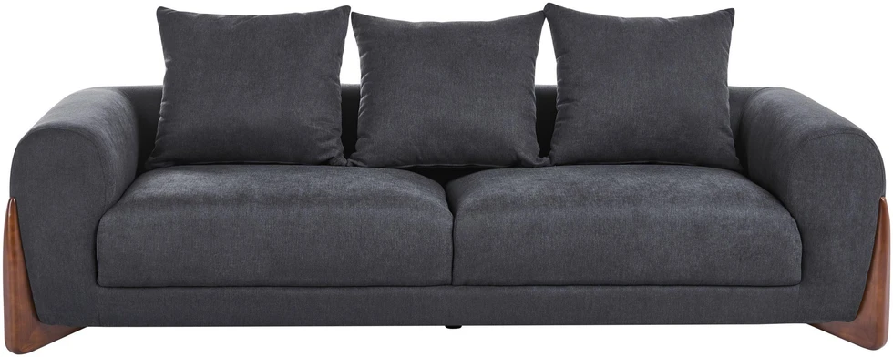Sofa Beliani 6 vietų poilsio baldų komplektas VINLIDEN, juodas