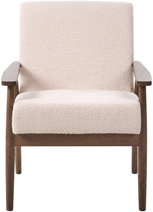 Sofa Beliani 6-vietų svetainės baldų komplektas ESRUM Boucle tamsiai ruda/smėlio spalvos