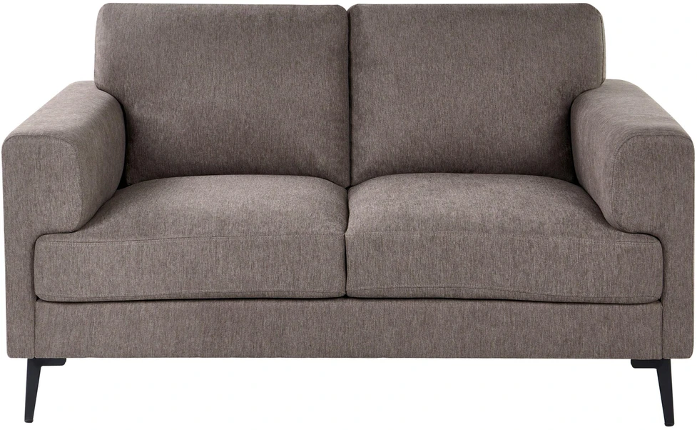 Sofa Beliani 6 vietų svetainės baldų komplektas LOUSTO rudas