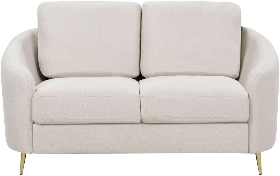 Sofa Beliani 6 vietų svetainės baldų komplektas TROSA šviesiai smėlio spalvos