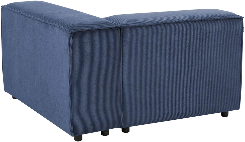 Sofa Beliani ARDAL kampinis modulis, tamsiai mėlynas velvetas, kairinis