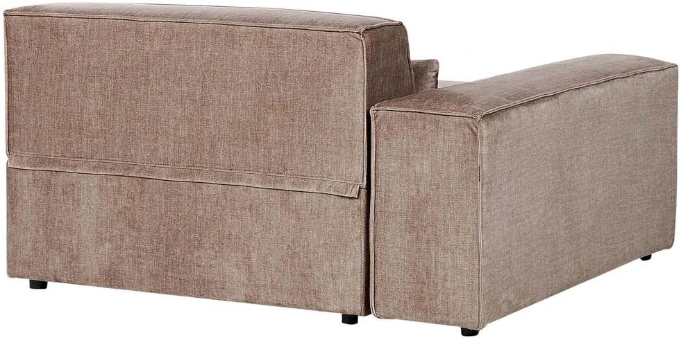 Sofa Beliani Dešinės pusės šezlongas HELLNAR, šviesiai rudas