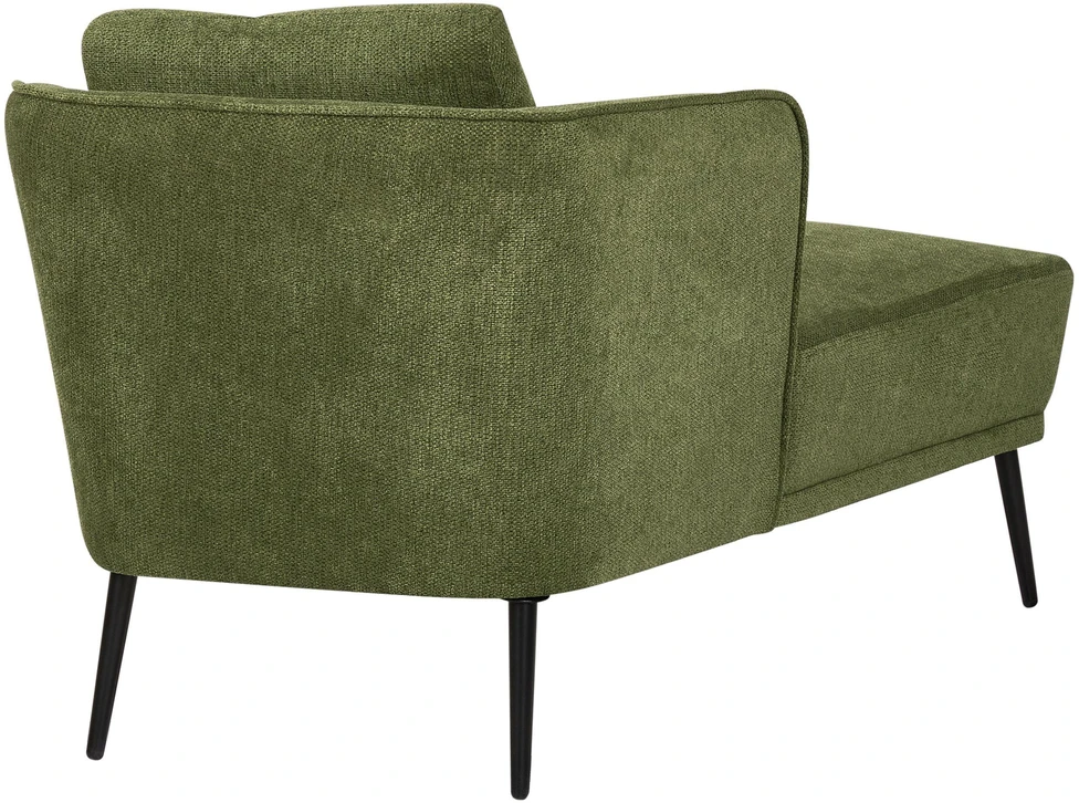 Sofa Beliani Dešininė šezlongo kėdė ARTHEZE tamsiai žalia
