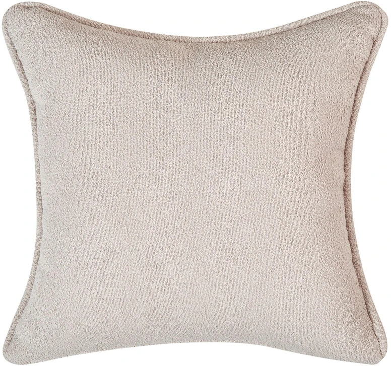 Sofa Beliani Dešininė šezlongo kėdė CHEVANNES Boucle šviesiai smėlio spalvos