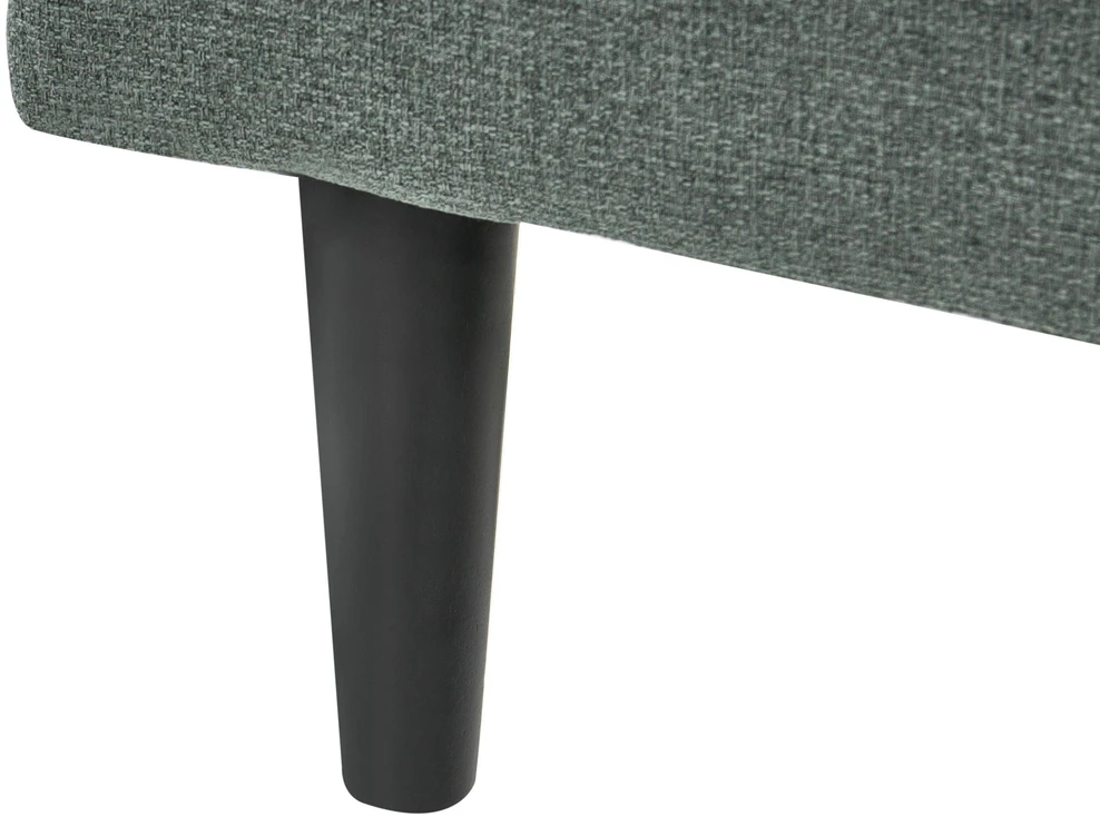 Sofa Beliani Dešininė šezlongo kėdė YVOIRE žalia