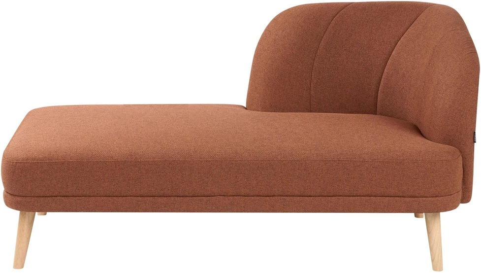 Sofa Beliani Dešininės pusės šezlongas TANLAY auksinės rudos spalvos
