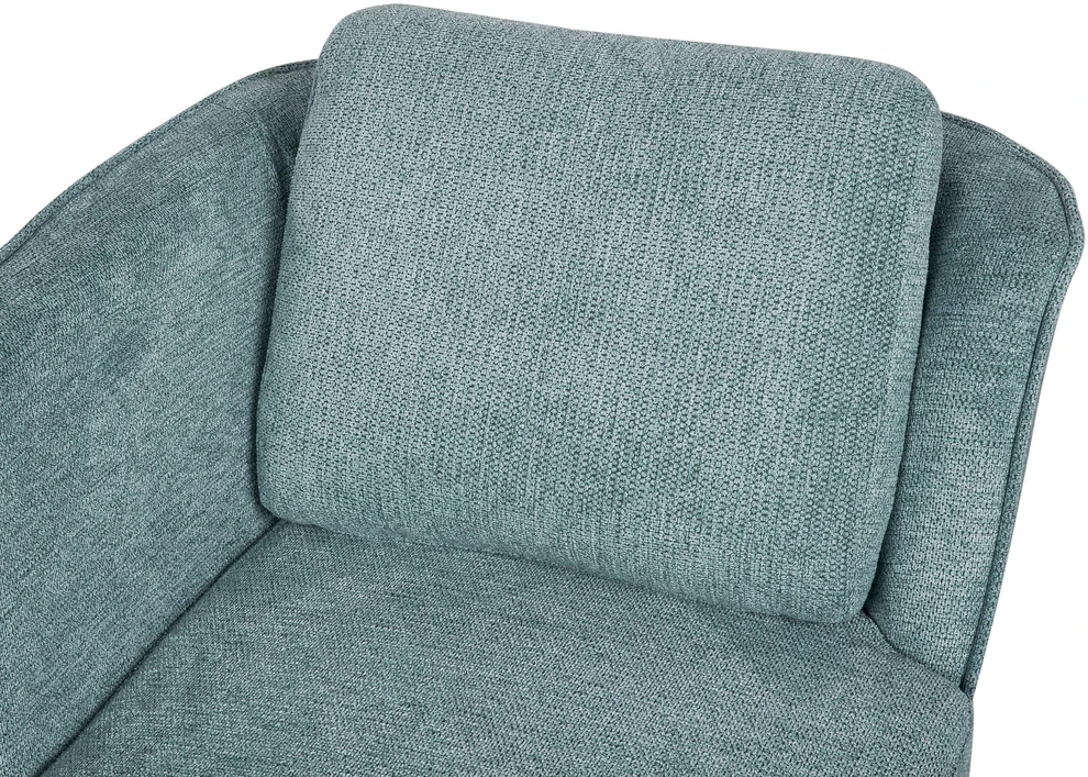 Sofa Beliani Dešininis gultas ARTHEZE, mėlynas