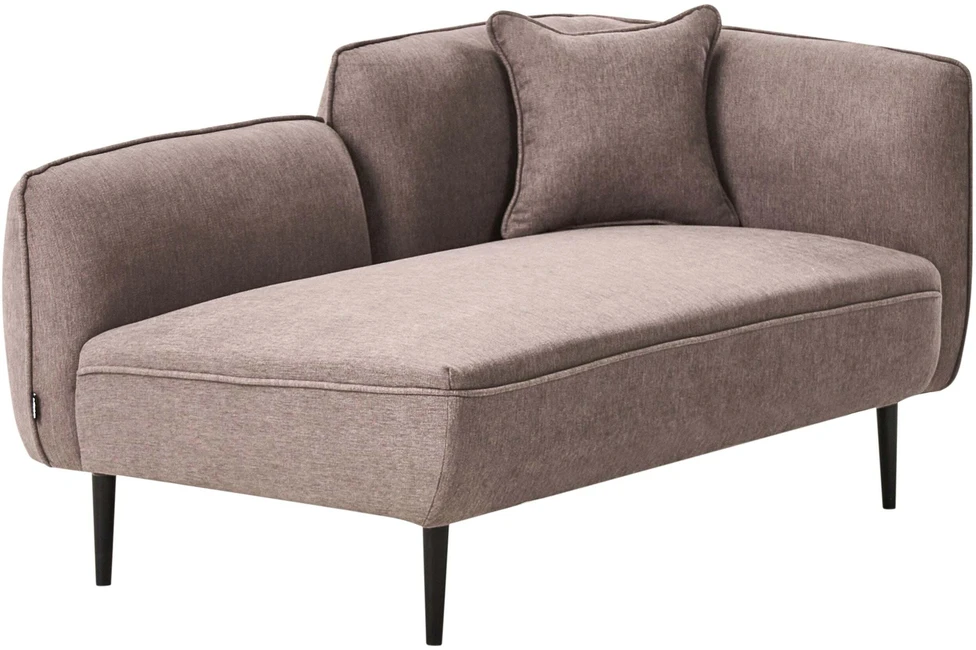 Sofa Beliani Dešininis gultas CHEVANNES šviesiai rudas