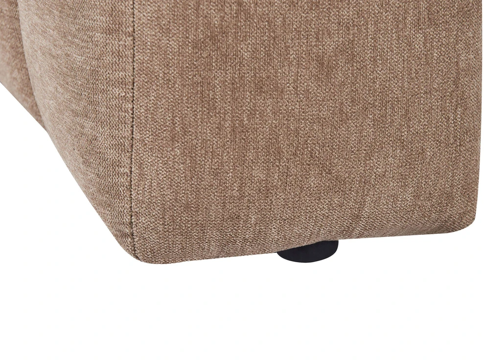 Sofa Beliani Dešininis šezlongas LANNILS šviesiai rudas