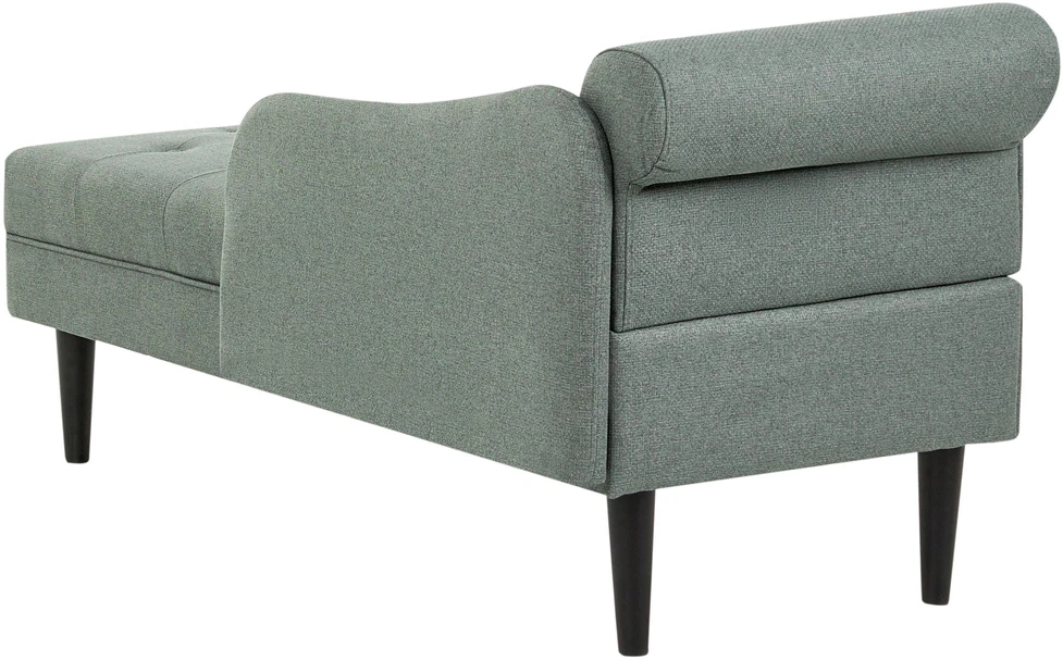 Sofa Beliani Kairės pusės šezlongas YVOIRE, žalias