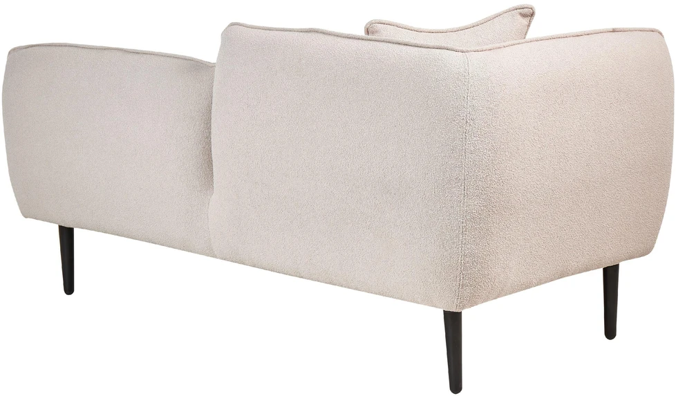 Sofa Beliani Kairinis šezlongas CHEVANNES Boucle šviesiai smėlio spalvos