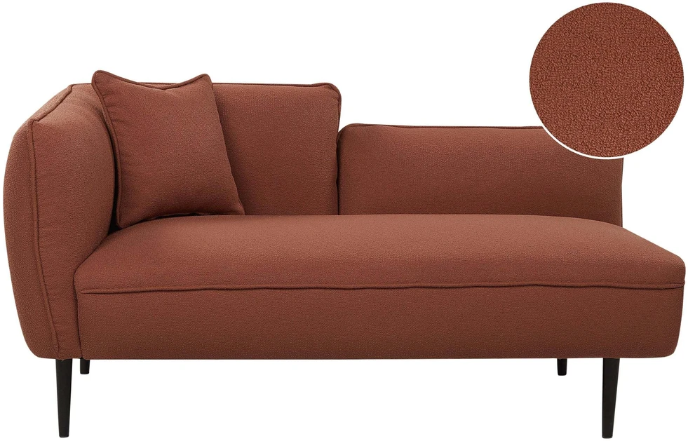 Sofa Beliani Kairysis gultas CHEVANNES Boucle bordinis