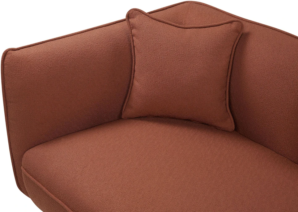Sofa Beliani Kairysis gultas CHEVANNES Boucle bordinis