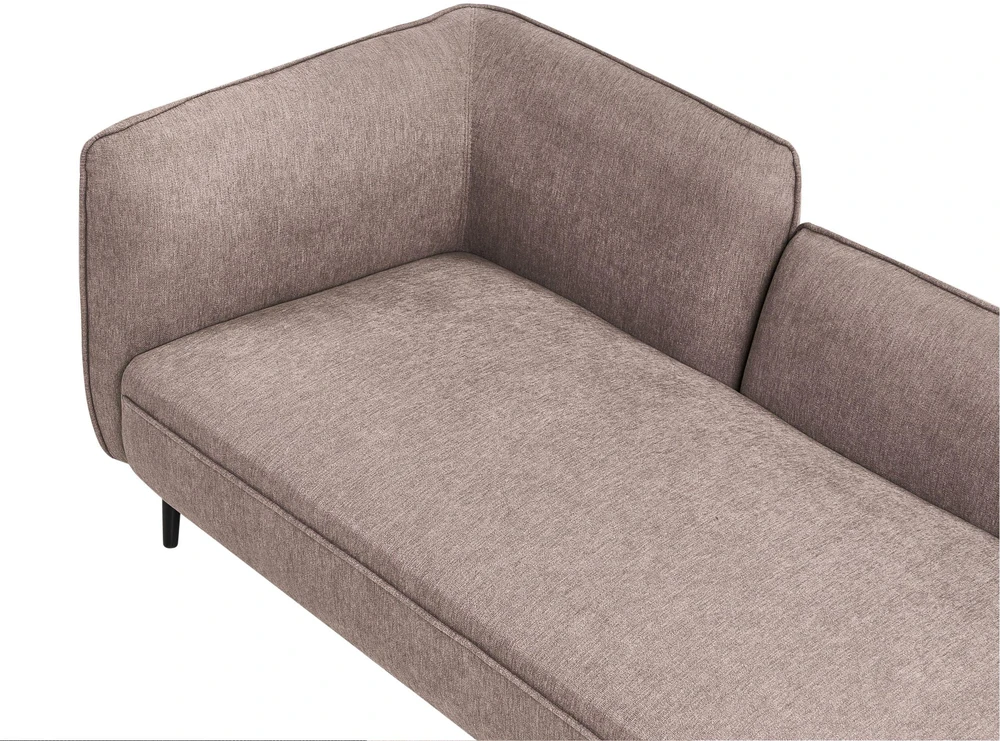 Sofa Beliani Kairysis gultas CHEVANNES šviesiai rudas