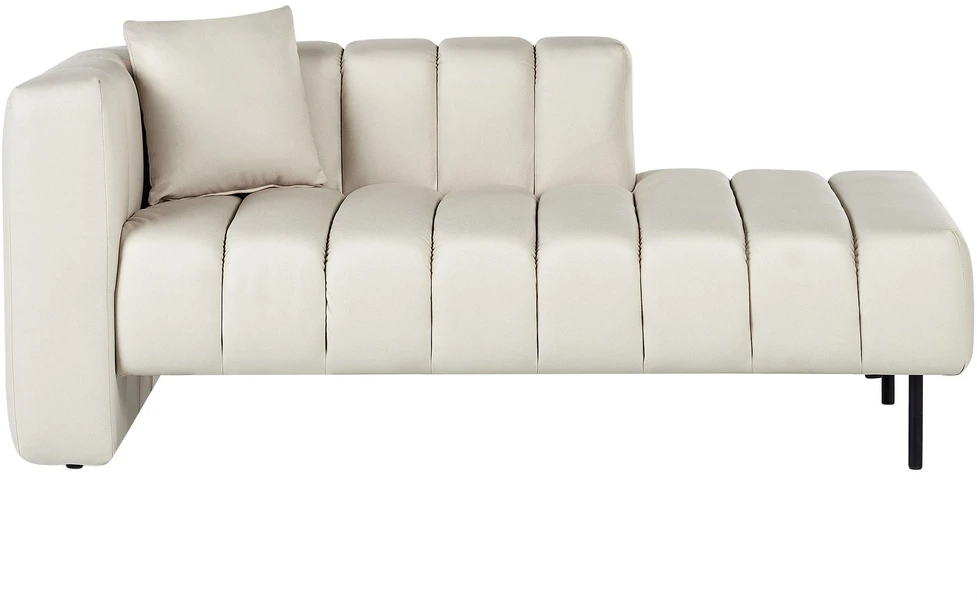 Sofa Beliani Kairysis gultas LANNILS kreminės spalvos
