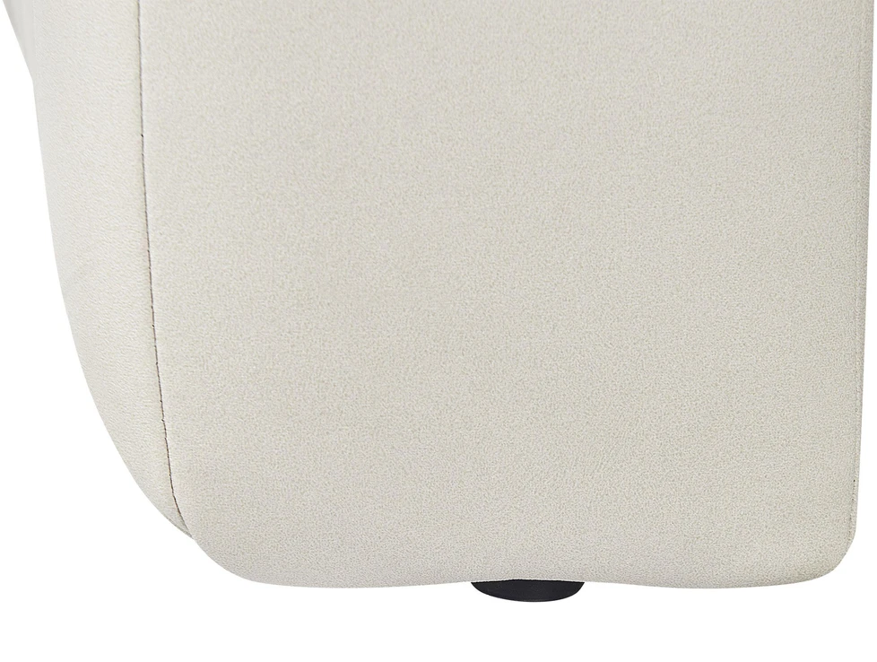 Sofa Beliani Kairysis gultas LANNILS kreminės spalvos
