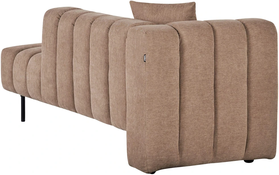 Sofa Beliani Kairysis šezlongas LANNILS šviesiai rudas