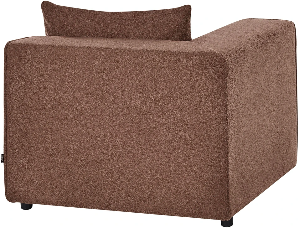 Sofa Beliani Kampinis modulis AXEBO rudas bouclé