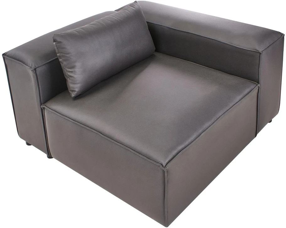 Sofa Beliani Kampinis modulis BRANDE simetriškas juodas