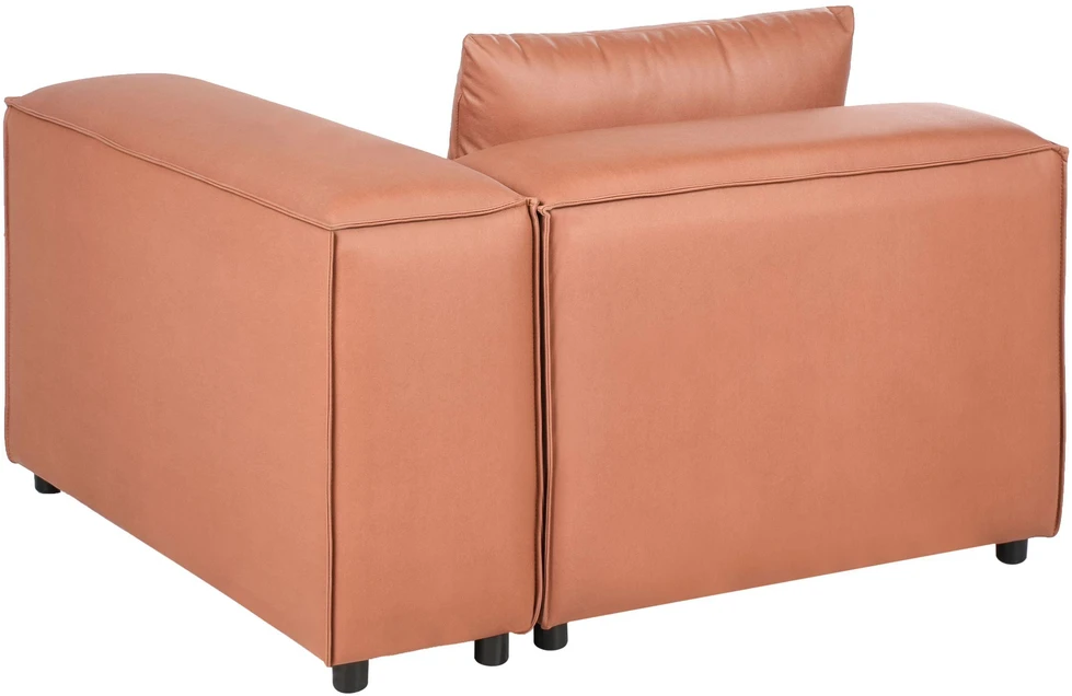 Sofa Beliani Kampinis modulis BRANDE simetriškas, auksinės rudos spalvos