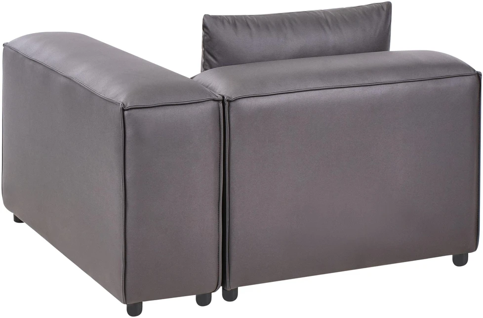 Sofa Beliani Kampinis modulis BRANDE simetriškas juodas
