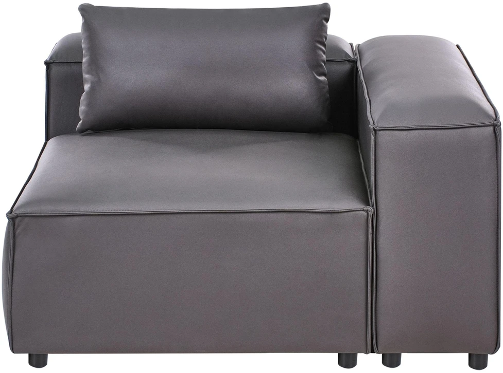 Sofa Beliani Kampinis modulis BRANDE simetriškas juodas