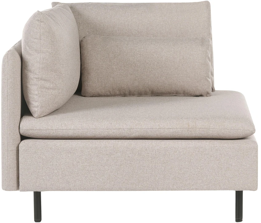 Sofa Beliani Kampinis modulis EGERIS smėlio spalvos
