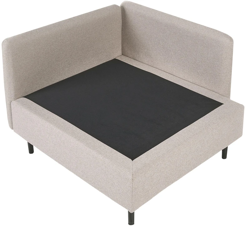 Sofa Beliani Kampinis modulis EGERIS smėlio spalvos