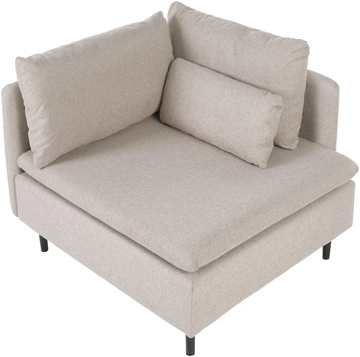Sofa Beliani Kampinis modulis EGERIS smėlio spalvos