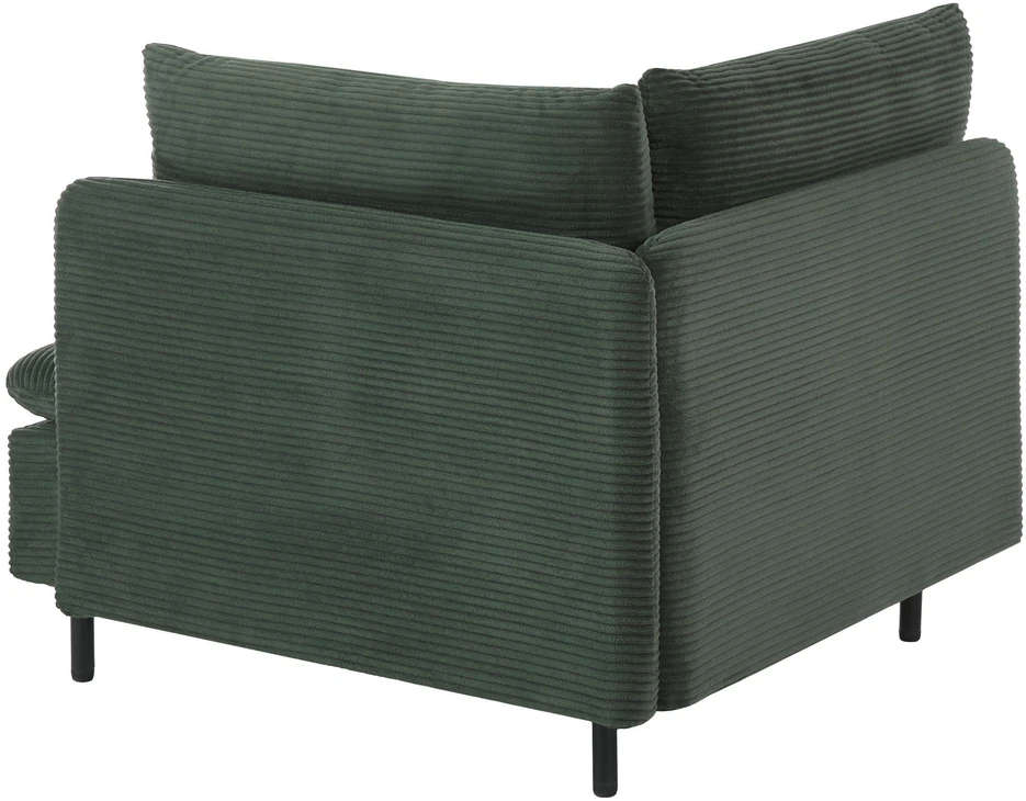 Sofa Beliani Kampinis modulis EGERIS tamsiai žalias kordas