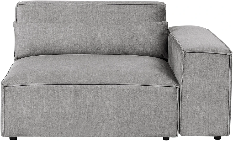 Sofa Beliani Kampinis modulis HELLNAR kairinys, pilkas