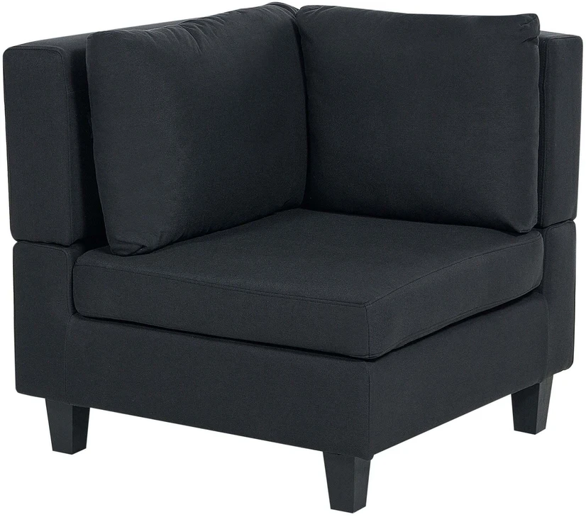 Sofa Beliani Kampinis modulis UNSTAD juodas