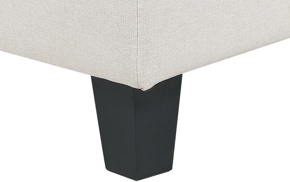 Sofa Beliani Kampinis modulis UNSTAD šviesiai smėlio spalvos
