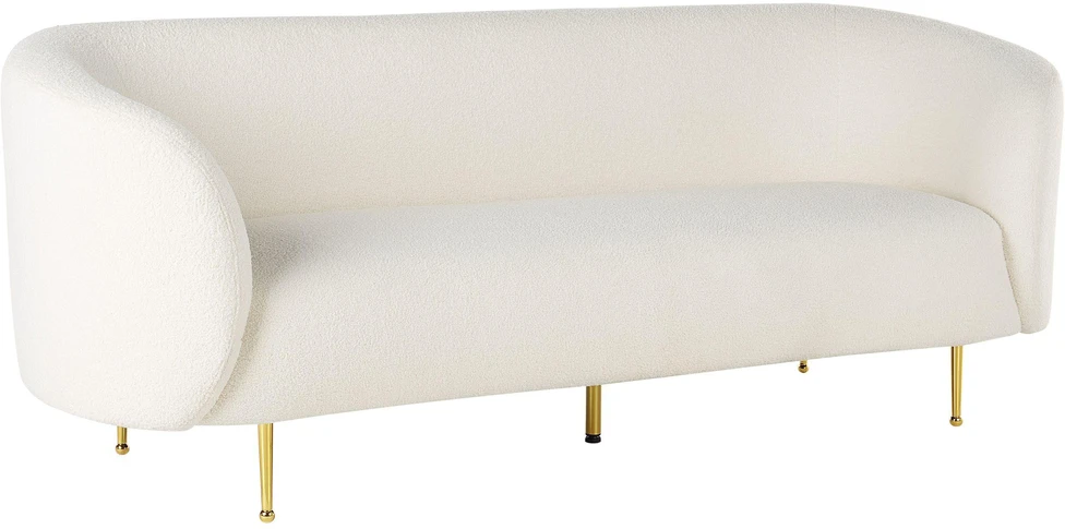 Sofa Beliani LOEN 6 vietų baldų komplektas, boucle audinys, baltas