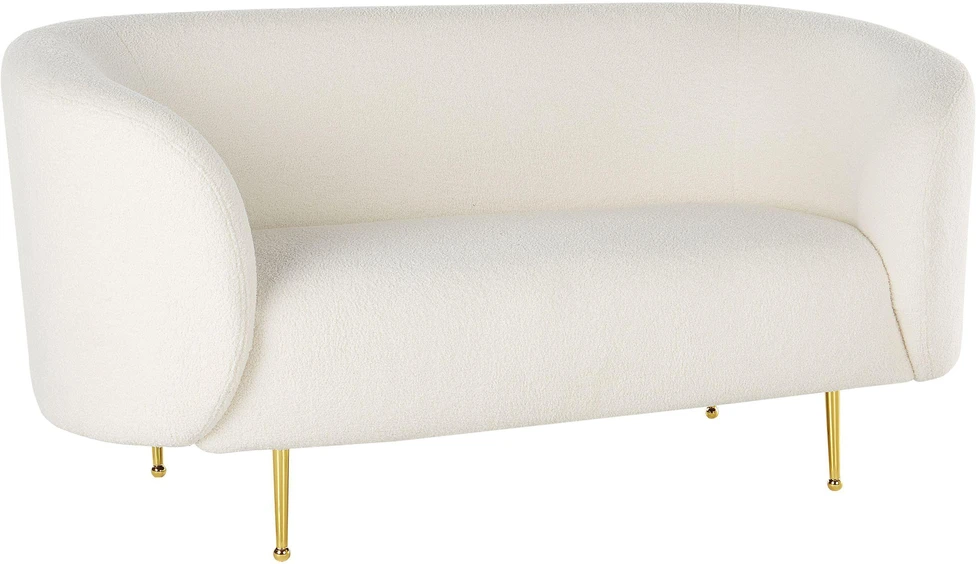 Sofa Beliani LOEN 6 vietų baldų komplektas, boucle audinys, baltas