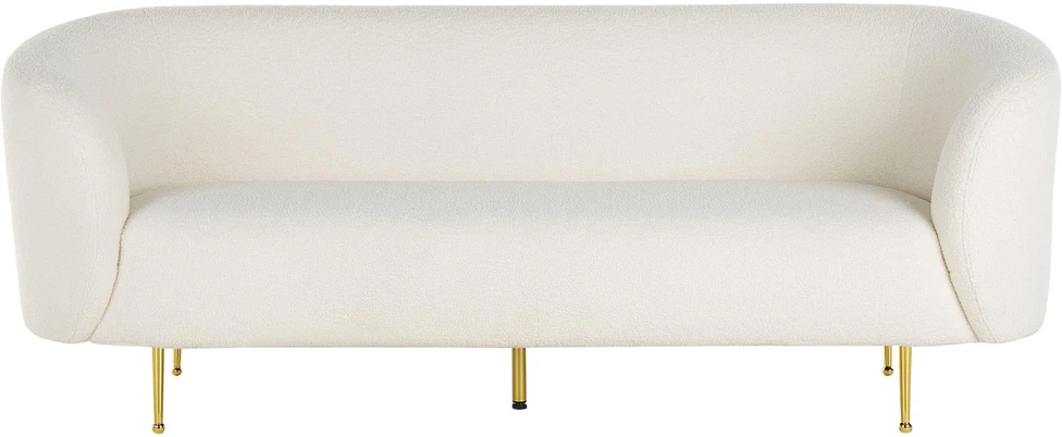 Sofa Beliani LOEN 6 vietų baldų komplektas, boucle audinys, baltas